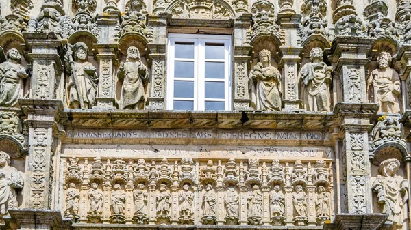 Detalhe Arquitetônico Santiago Compostela Galiza Norte Espanha — Fotografia de Stock