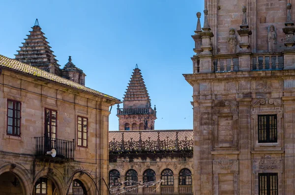 Arquitetura Santiago Compostela Norte Espanha — Fotografia de Stock