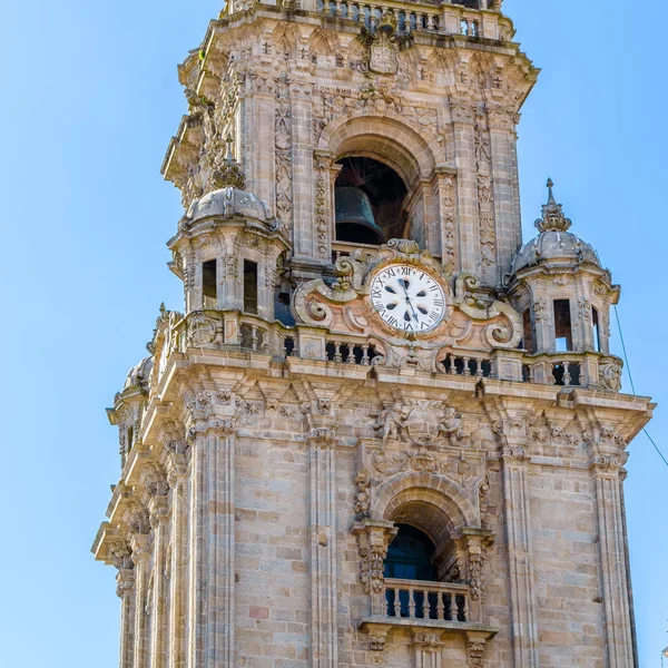 Religiös Arkitektur Katedralen Santiago Compostela Pilgrimsfärd Plats Spanien — Stockfoto