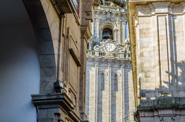 Arquitectura Religiosa Catedral Santiago Compostela Lugar Peregrinación España —  Fotos de Stock