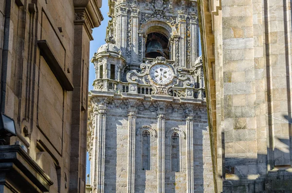 Arquitectura Religiosa Catedral Santiago Compostela Lugar Peregrinación España — Foto de Stock
