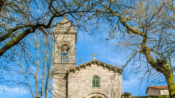 Biserica Din Santiago Compostela Galicia Nordul Spaniei — Fotografie, imagine de stoc