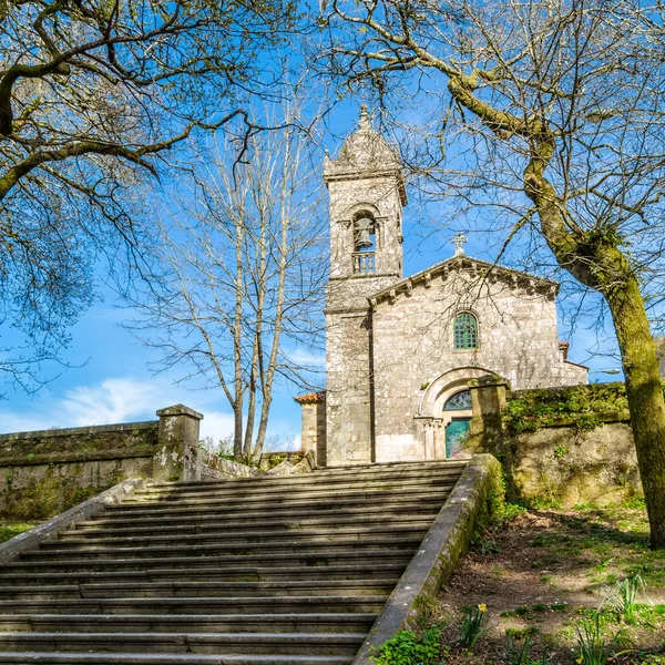 Kerk Santiago Compostela Galicië Noord Spanje — Stockfoto