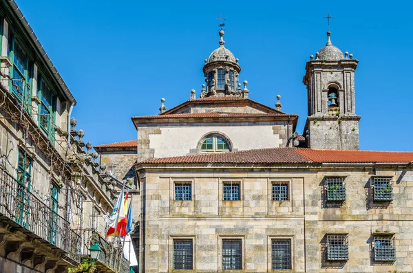 Iglesia Santiago Compostela Galicia Norte España —  Fotos de Stock