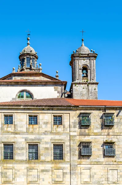 Kerk Santiago Compostela Galicië Noord Spanje — Stockfoto