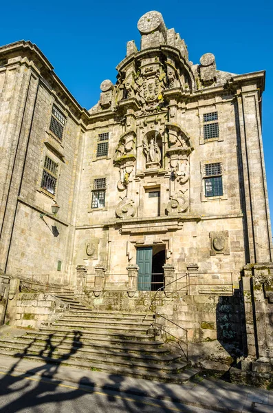 Kerk Santiago Compostela Galicië Noord Spanje — Stockfoto