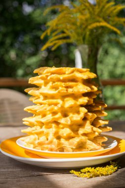 Ağaç kek. Baumkuchen, ne zaman? Geleneksel Almanya ve Litvanya katmanlı pasta