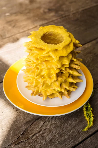 Ağaç kek. Baumkuchen, ne zaman? Geleneksel Almanya ve Litvanya katmanlı pasta