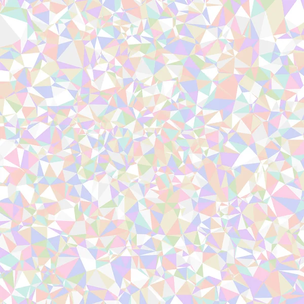 Abstrakta triangel bakgrund. Färgglada holografiska design triangulära vektor mönster. — Stock vektor