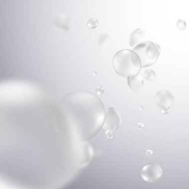 Gri renk arka plan tasarım Spa ve sağlık. Yumuşak renk tıbbi consept arka plan bulanık molekülleri veya parçacıkları ile.