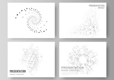 Sunma kaymak düzenlenebilir yerleşimini minimalist tasarlamak vektör çizim tasarım iş şablonları. Teknoloji, bilim, gelecekteki kavramı fütüristik arka.