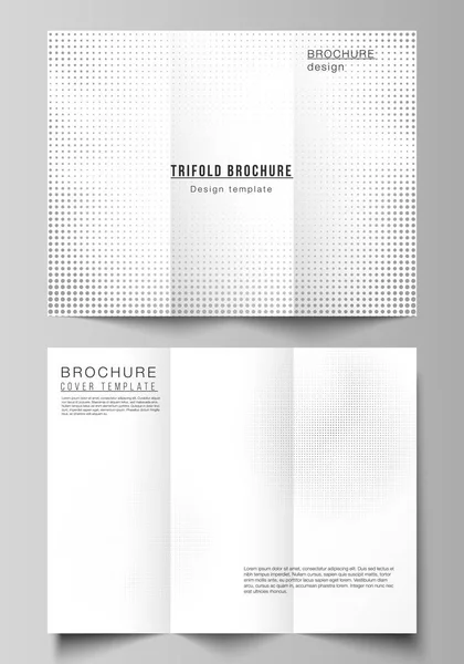 Katlı Broşür Broşür Tasarımı Broşür Tasarımı Broşür Kapağı Reklam Modelleri — Stok Vektör