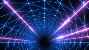 Retro 80'ler kılavuz tünel