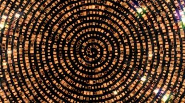 Altın parlayan sarmal fantezi