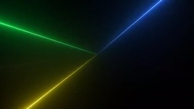 Lazer Strobe kesintisiz döngü kirişler