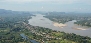 Güzel manzara wat pha tak antik Tapınağı dava Tapınağı, nongkhai, Tayland