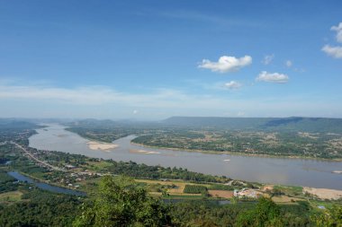 Güzel manzara wat pha tak antik Tapınağı dava Tapınağı, nongkhai, Tayland