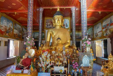 Güzel manzara Wat Pratad hari phunch Antik Tapınağı