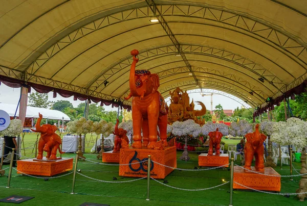 Candle Festival Ubon Ratchathani Thailand Juli 2020 Ubonratchathani Thailand — Stockfoto