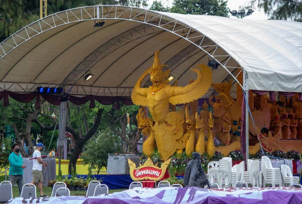 Festival Svíček Ubon Ratchathani Thailand Července 2020 Ubonchathani Thajsko — Stock fotografie