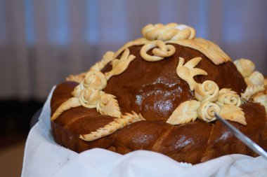 İzole tuz ile somun.