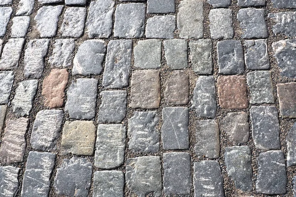 Cobblestones old pavement. — Stock Photo, Image