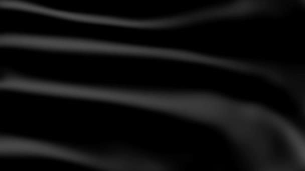 Movement Black Fabric Background Fabric Motion — Stock Video