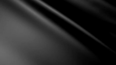 Siyah kumaş hareketi katlanmış. Hareketli arka plan kumaş. 