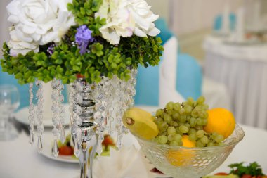 Soğuk yemekler ve snacks Festival tablo.