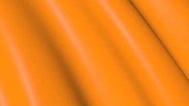 Turuncu kumaş arka plan. Tuval hareketi monoton.