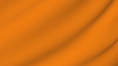 Turuncu kumaş arka plan. Tuval hareketi monoton.