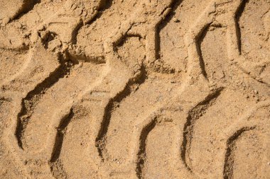 Arka plan endüstriyel kum inşaat işleri için.