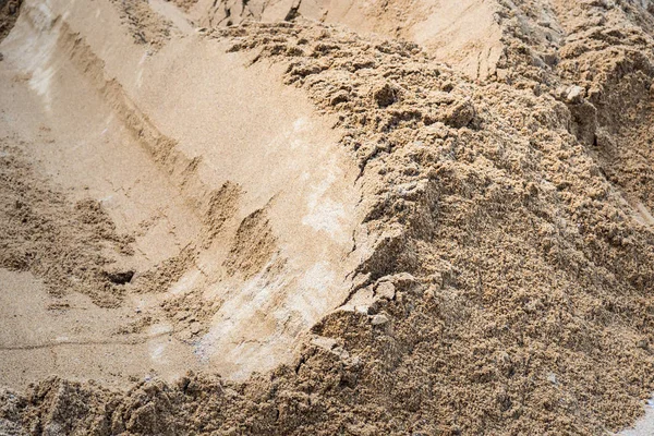 Arka plan endüstriyel kum inşaat işleri için.
