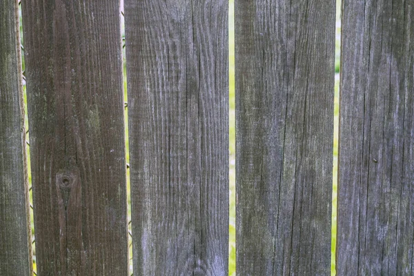 Забор из деревянных досок . — стоковое фото