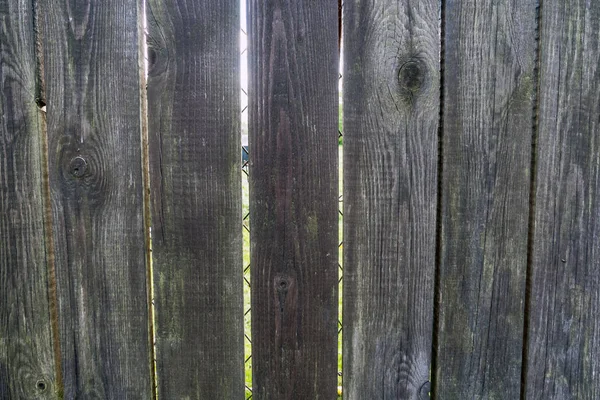 Φράχτης από ξύλινες σανίδες. — Φωτογραφία Αρχείου