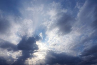 Göksel gökyüzünün bulutunun uzayı.