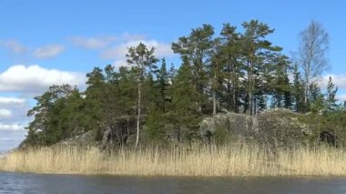 Baharda Kuzey doğası ile sahil