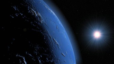 Evrendeki soyut kürenin uzayı.