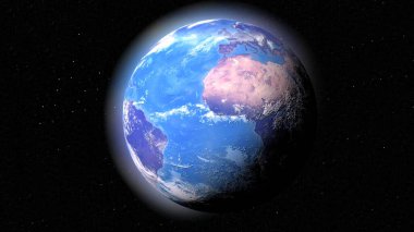 Evrendeki soyut kürenin uzayı.