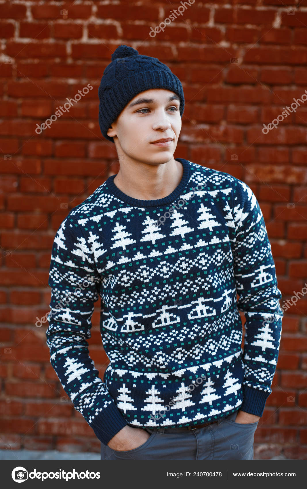 guy in a sweater