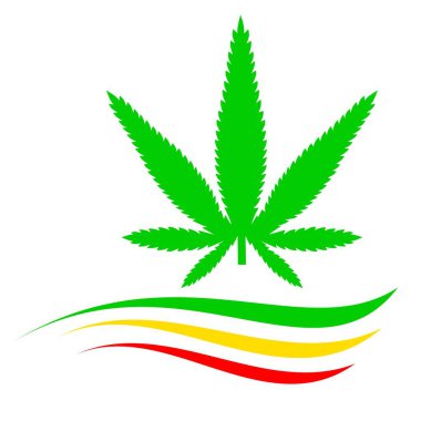 Vektör kalitesinde esrar grafiği