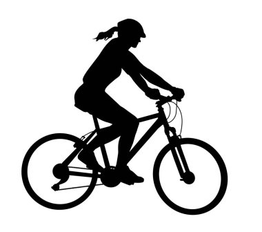 vektör kalitesinde döngü sporu grafiği