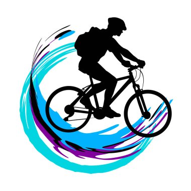 vektör kalitesinde döngü sporu grafiği