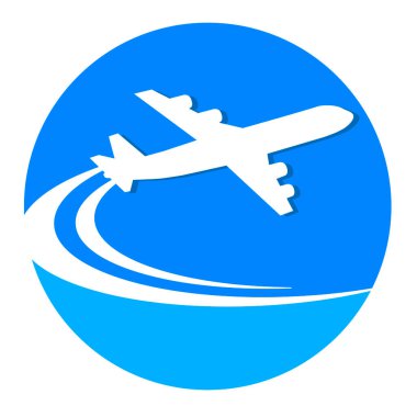 tatil ve seyahat vektör kalitesinde uçak grafiği ile