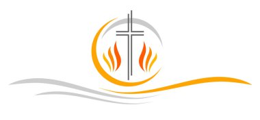 christian religion graphic in vector quality clipart