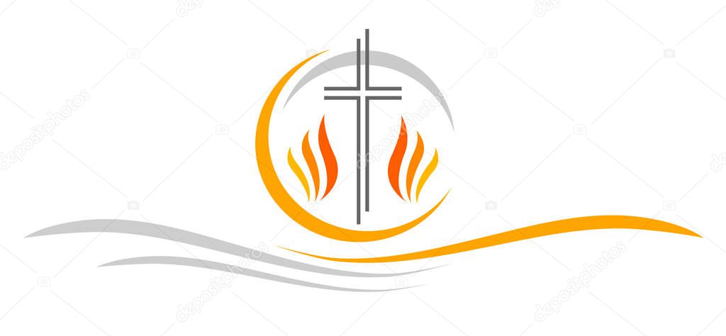 Christian religion graphic in vector quality