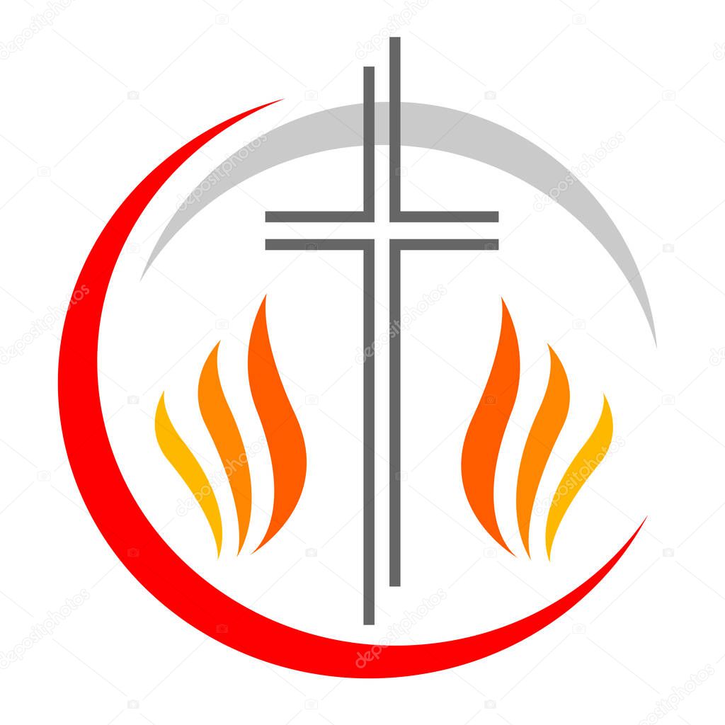 Christian religion graphic in vector quality