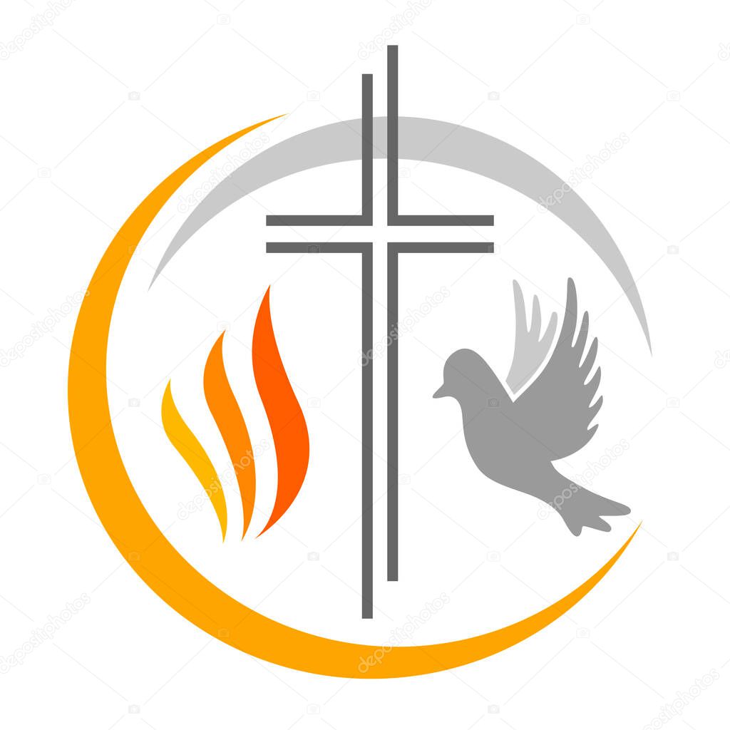 Christian religion graphic in vector quality