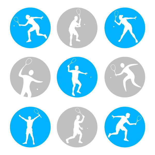 Сквош-спорт с векторным качеством