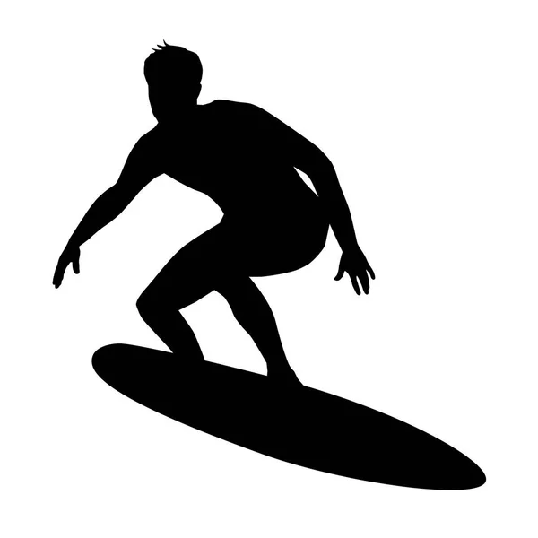 Surfer Graphique Qualité Vectorielle — Image vectorielle